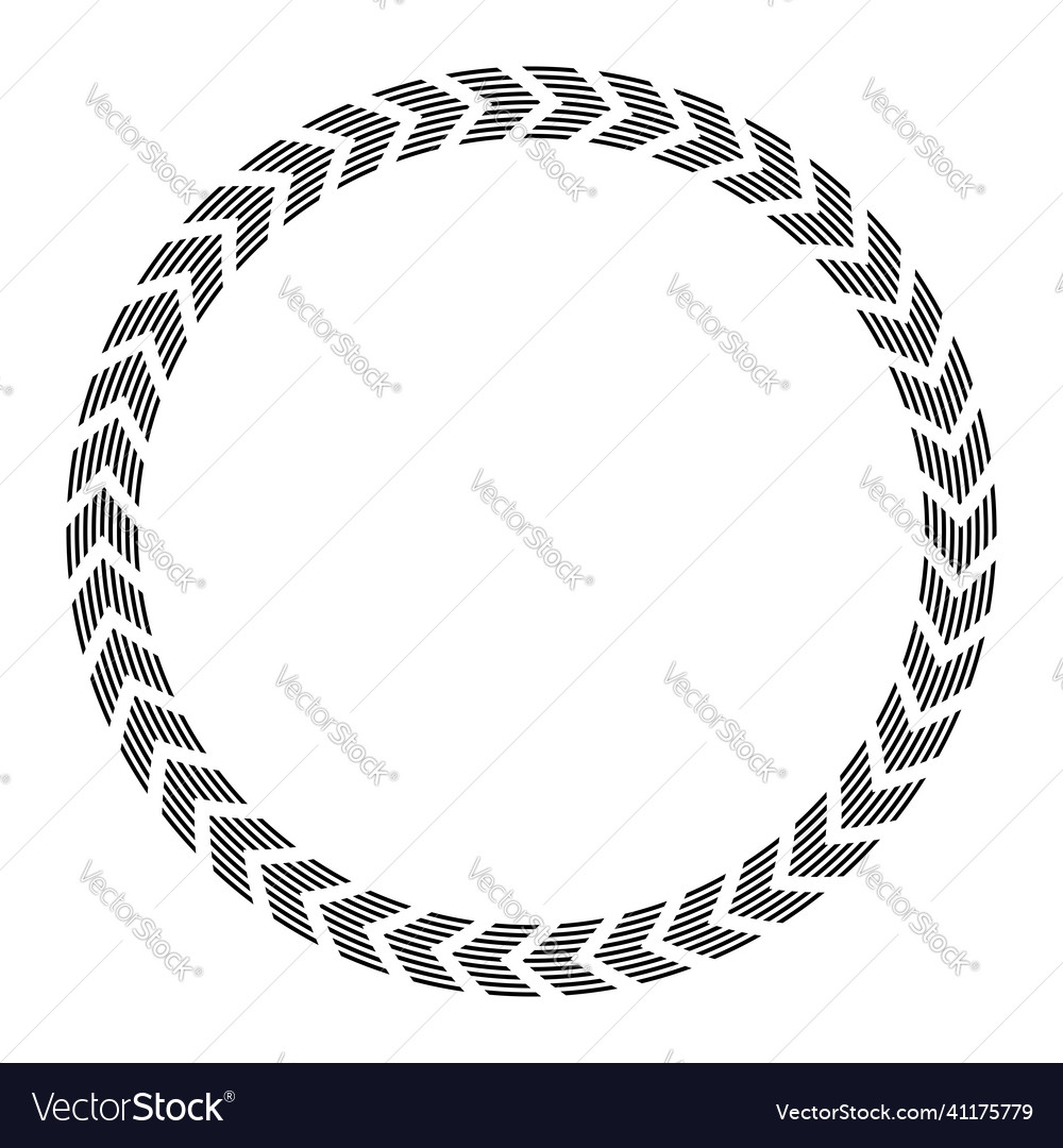 Abstract Geometric Circle Pattern
