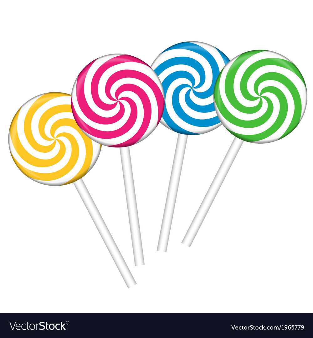 Colorful Lollipop Set