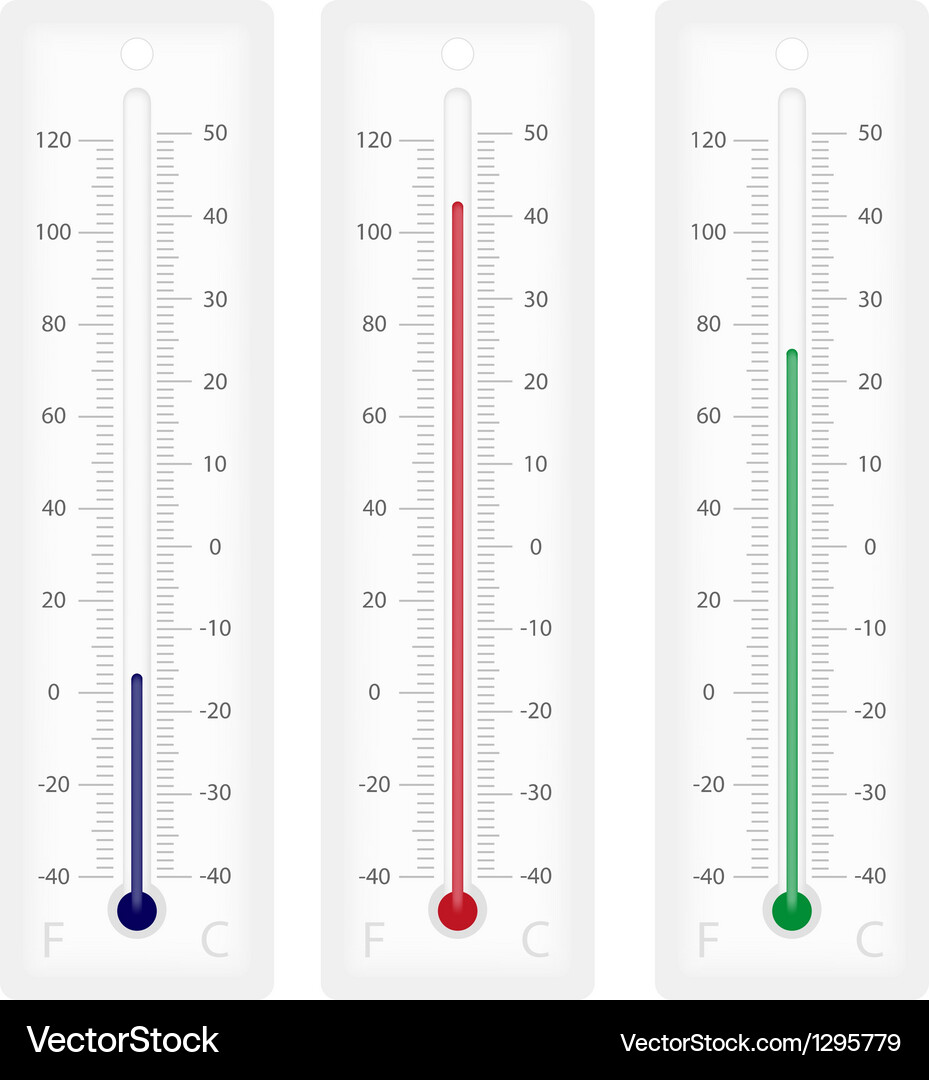 Digital Thermometer Royalty Free Vector Image - VectorStock