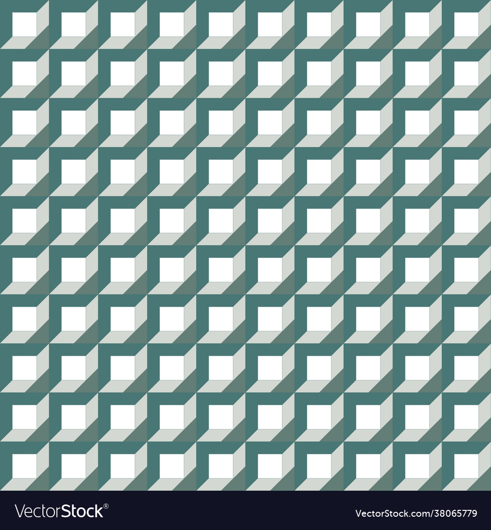 Seamless pattern with squares and lines