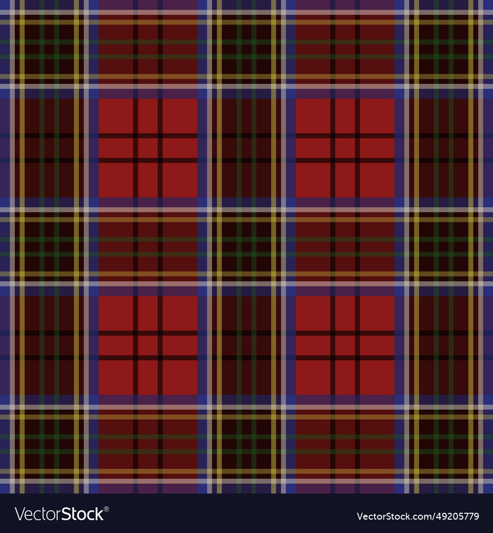 Tartan red black image