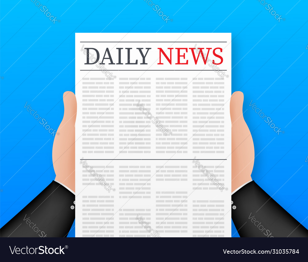 Blank Daily Zeitungen Mockup