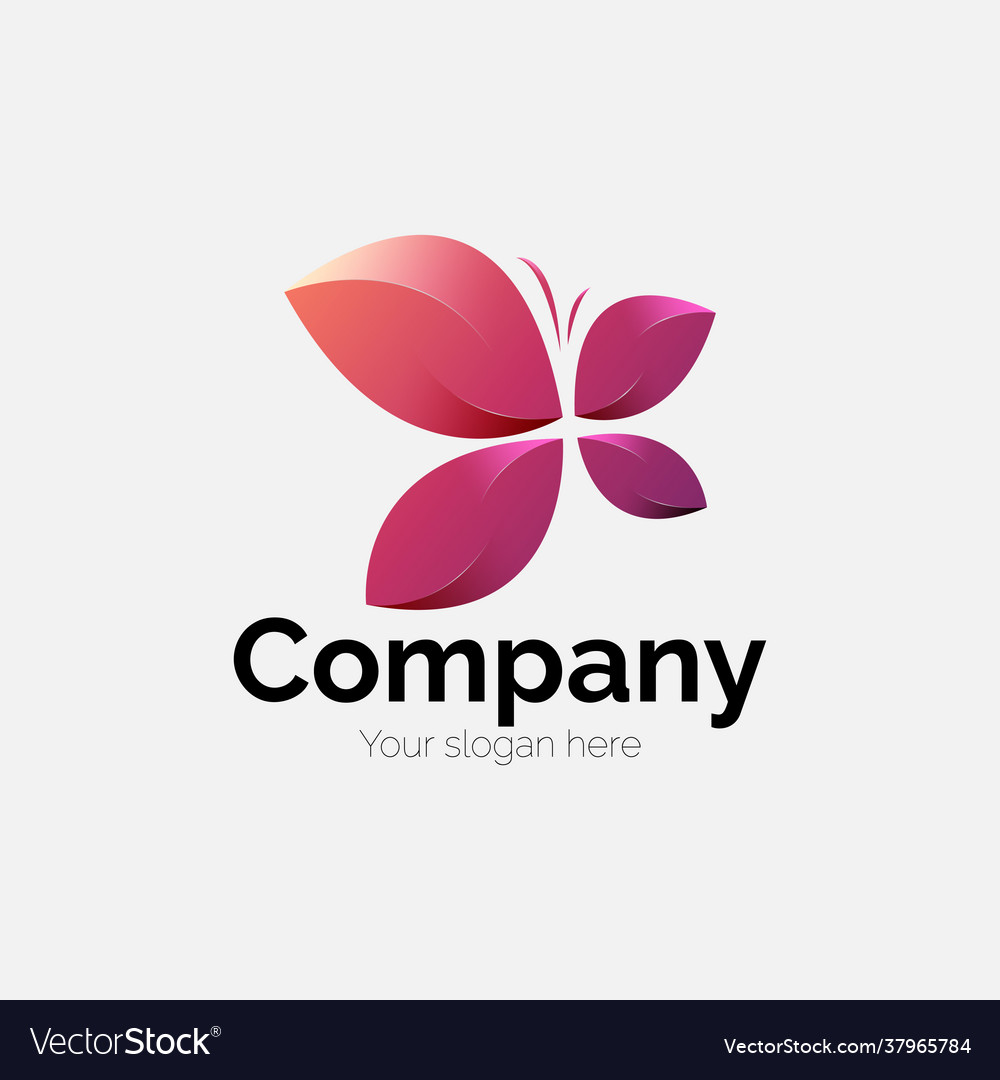 Butterfly spa logotype