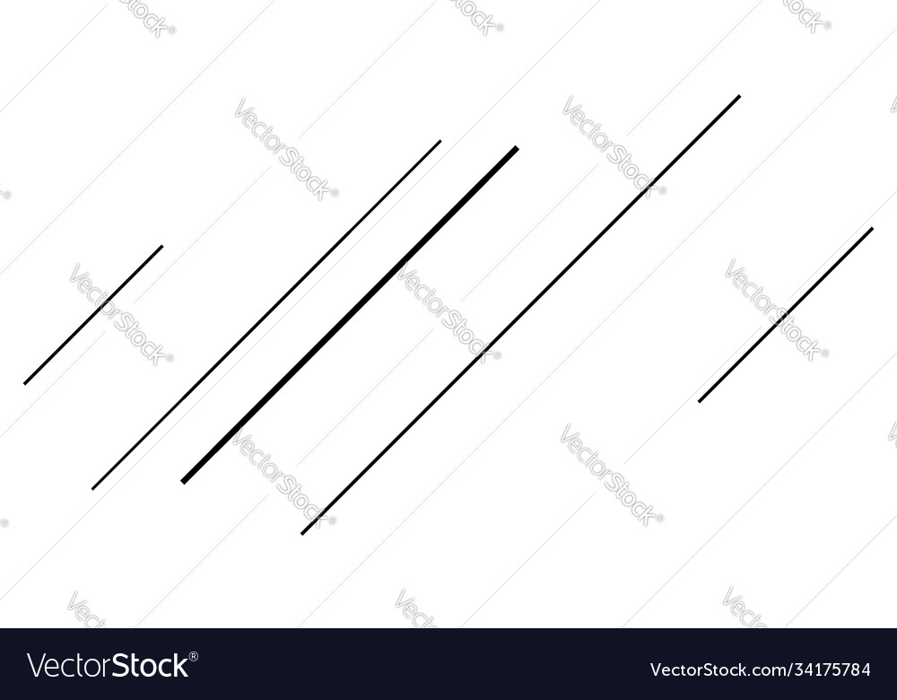 Dynamic diagonal and slanting lines element