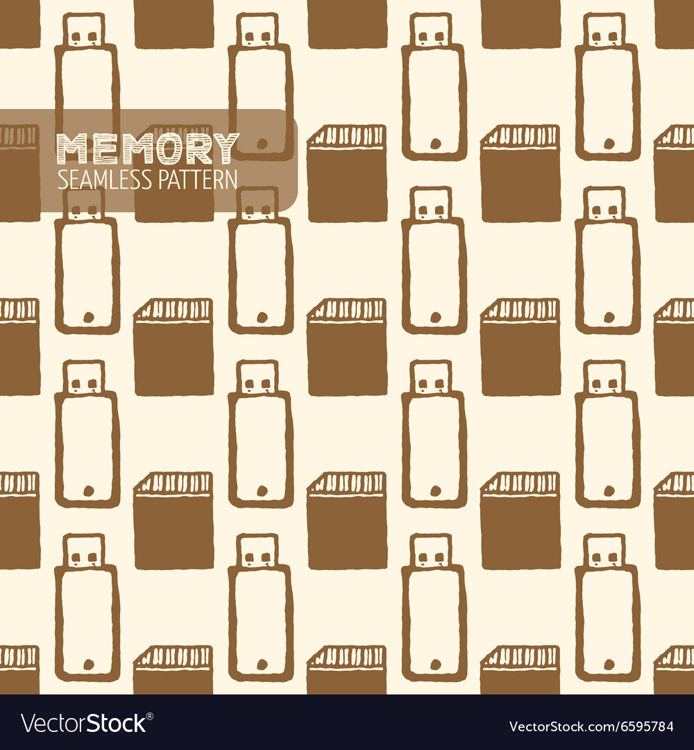 Flash memory seamless pattern