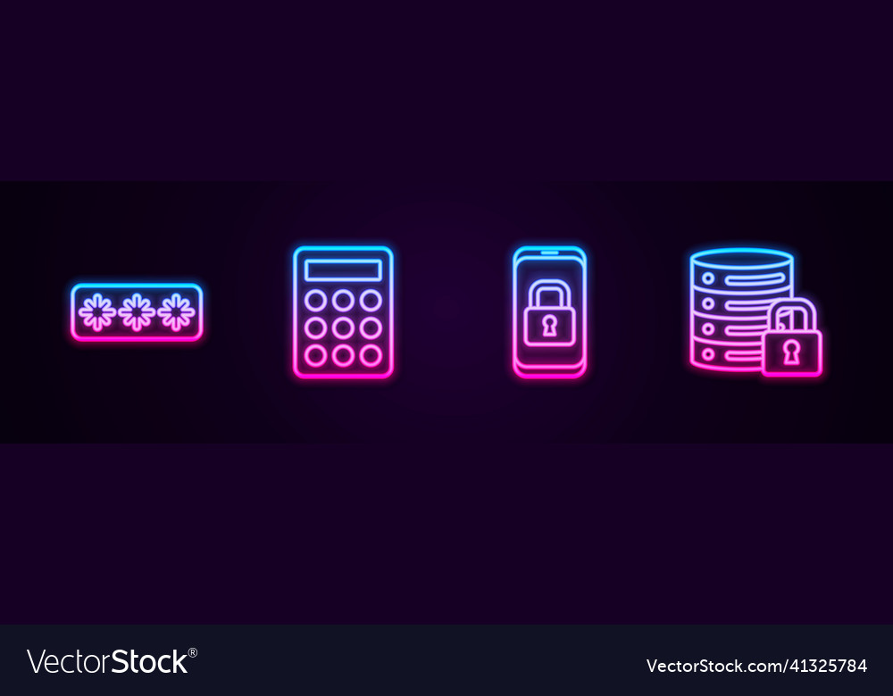 Set line password protection mobile with closed
