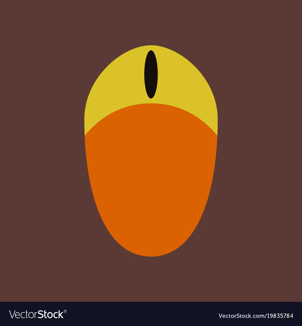 Technology gadget in flat design computer mouse