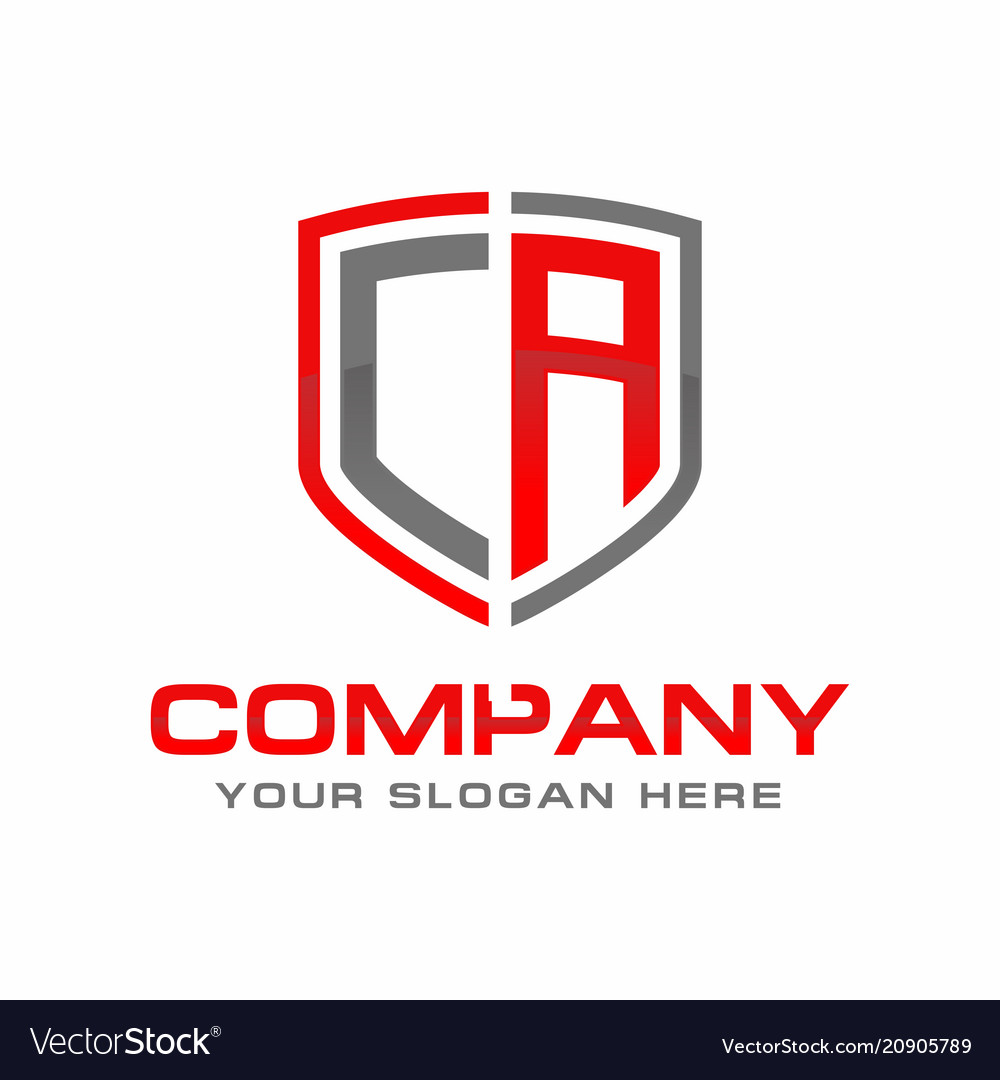 Ca initial logo design