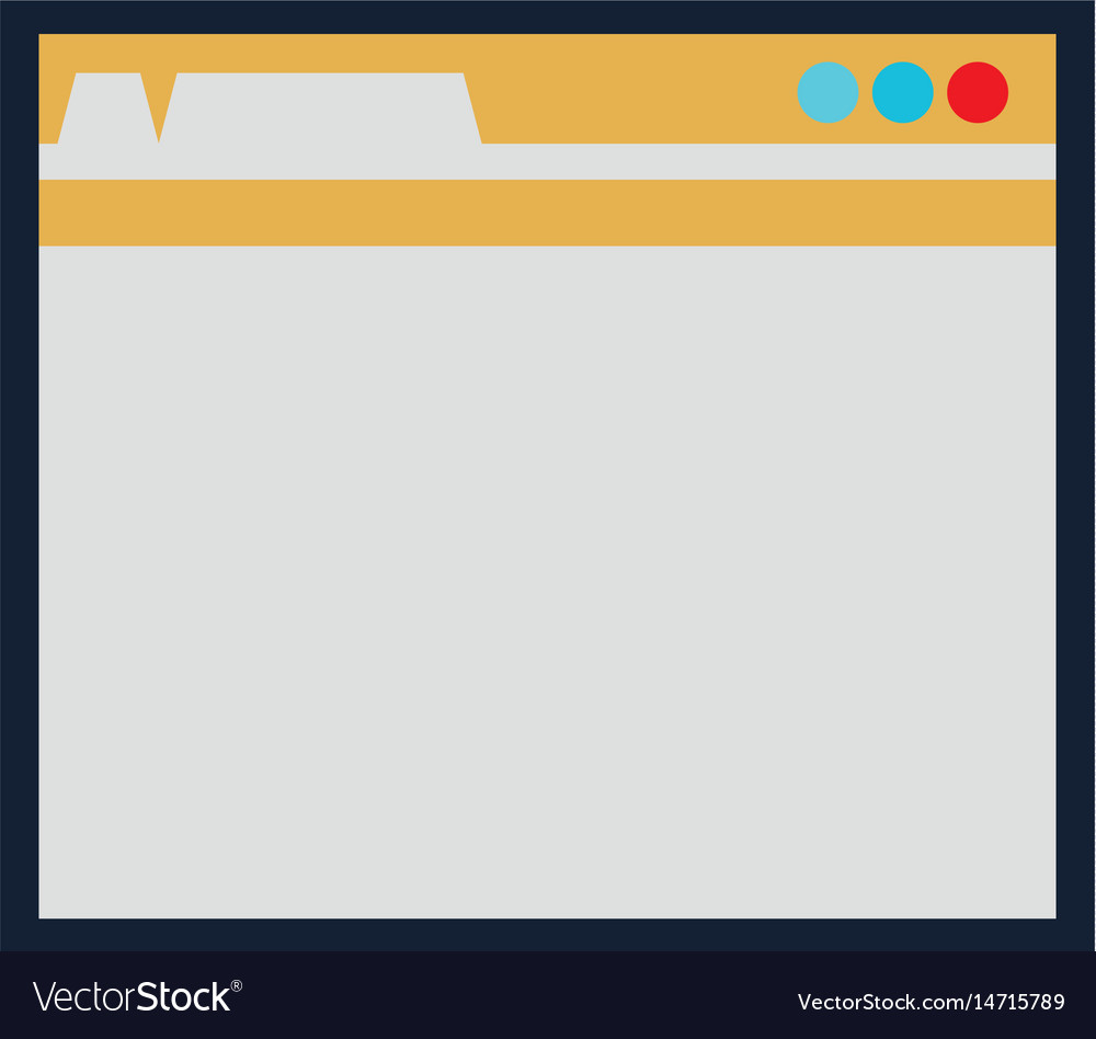 Computer interface icon Royalty Free Vector Image