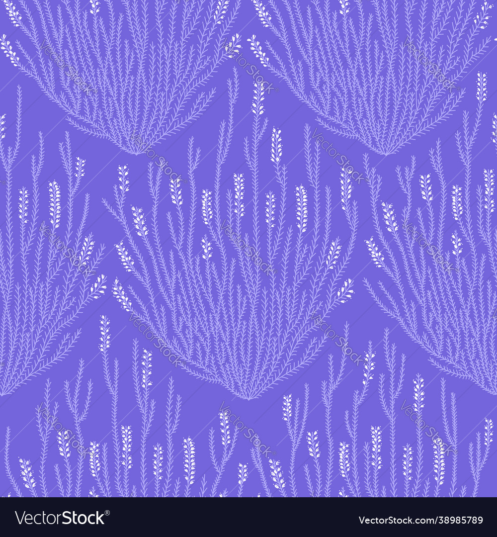 Linear seamless pattern with heather