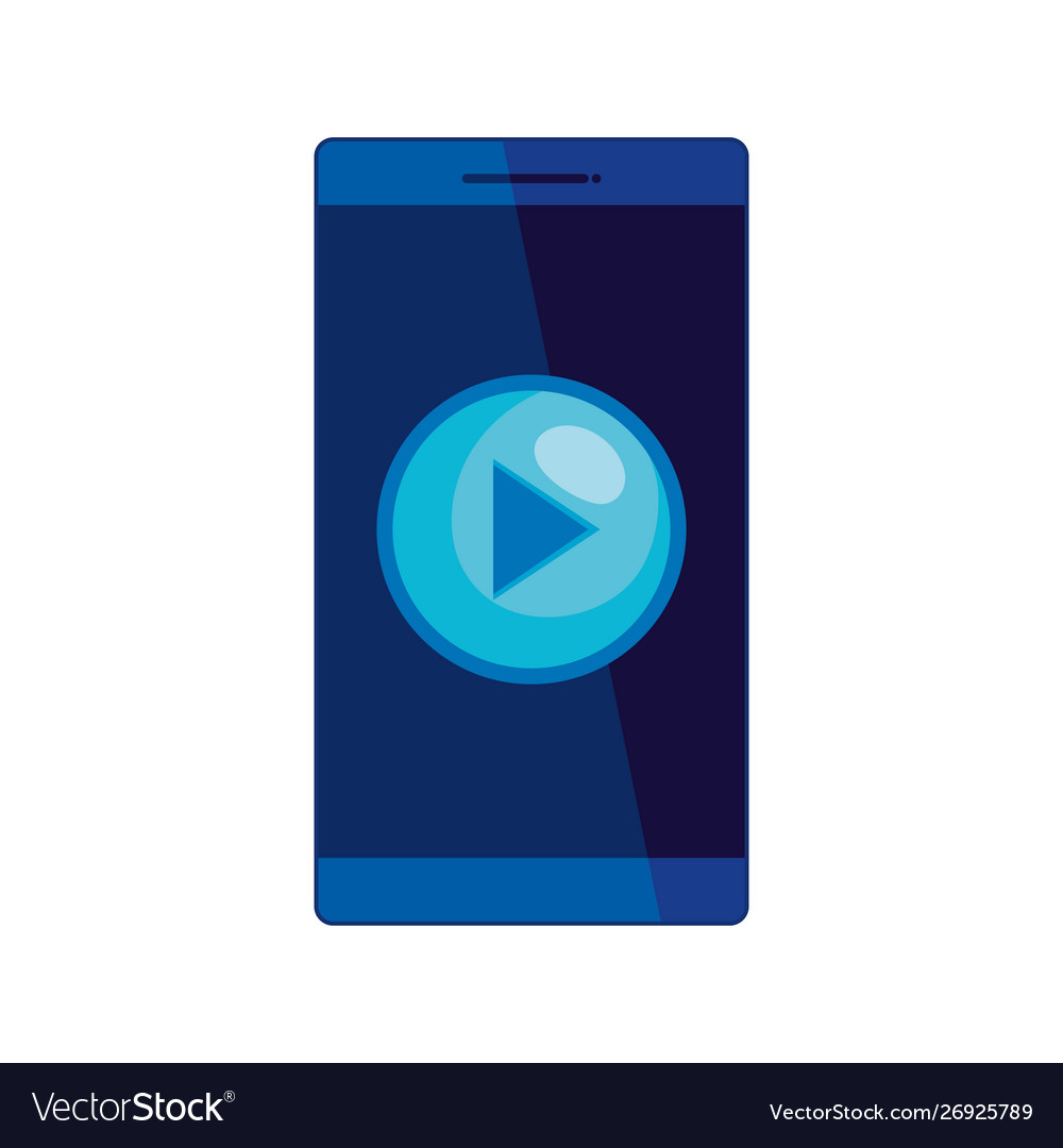Smartphone device with play button