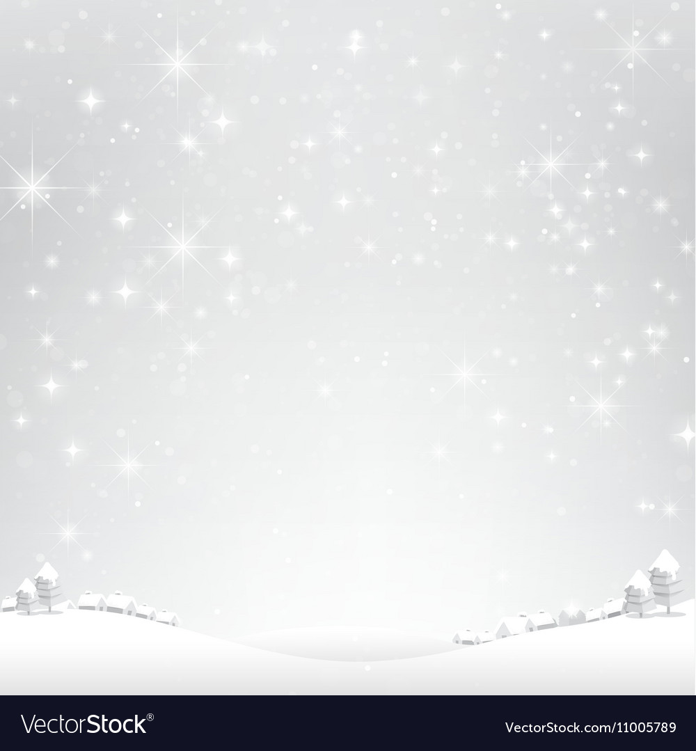 Star night and snow fall background 003