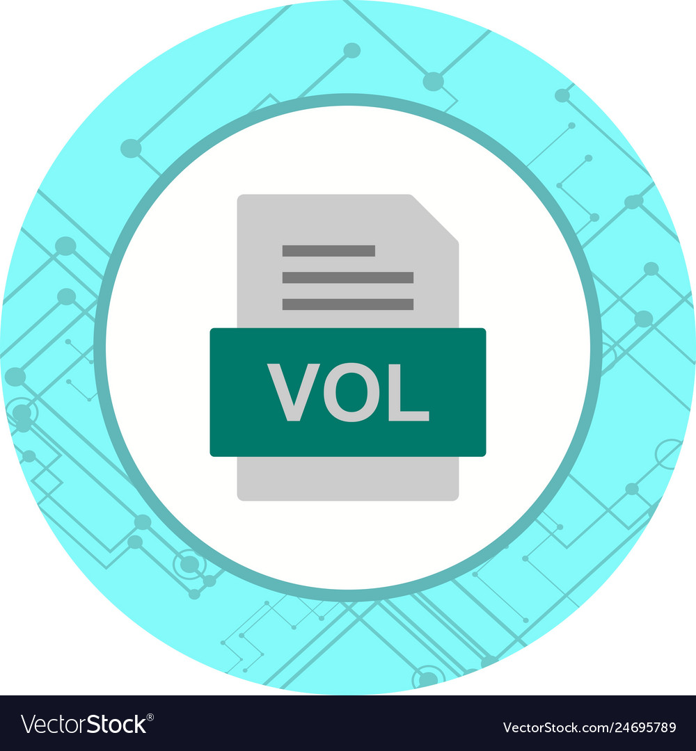 Vol file document icon