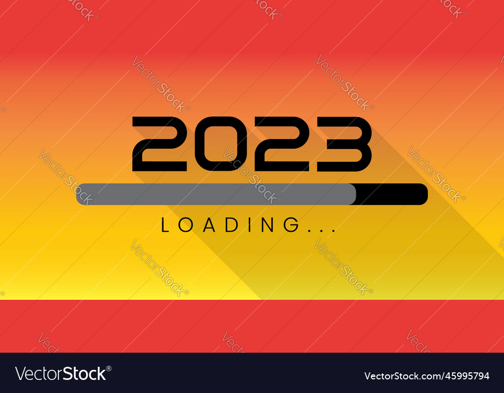 2023 loading icon vector image 2023 loading icon