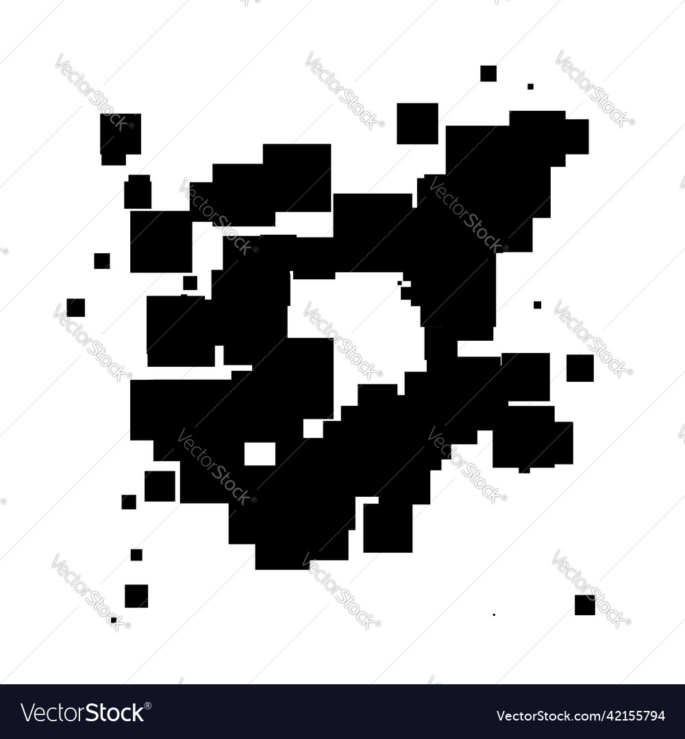 Abstract overlapping squares pattern vector image Abstract overlapping squares pattern