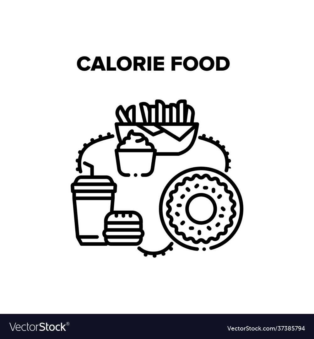 Calorie food black