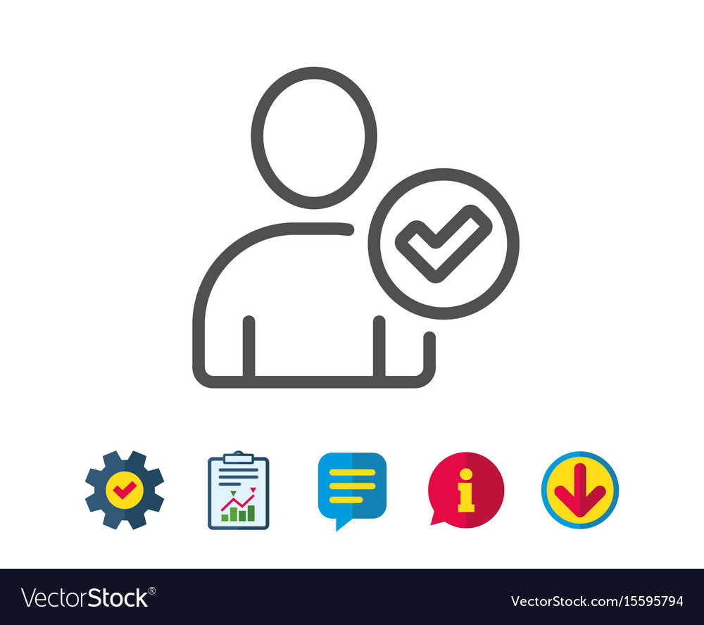 Checked User Profile Icon