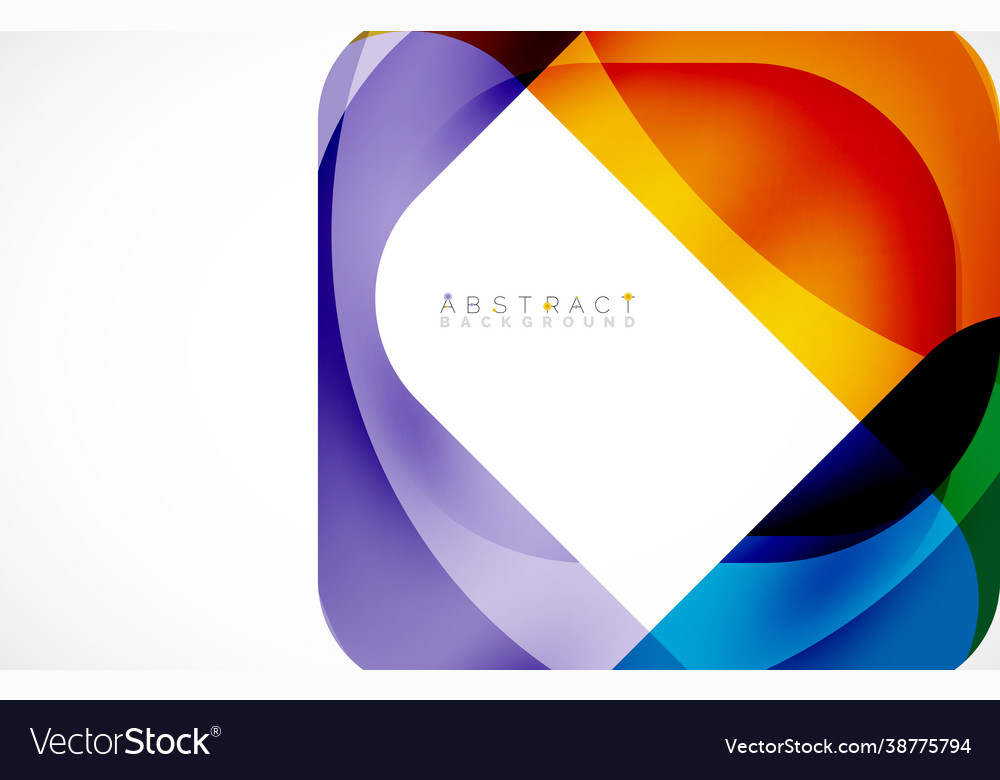 Minimal background abstract square shape