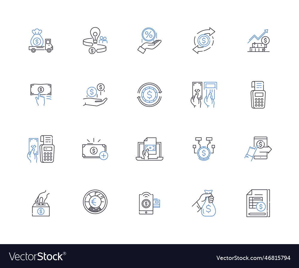 Scratch line icons collection coding debugging