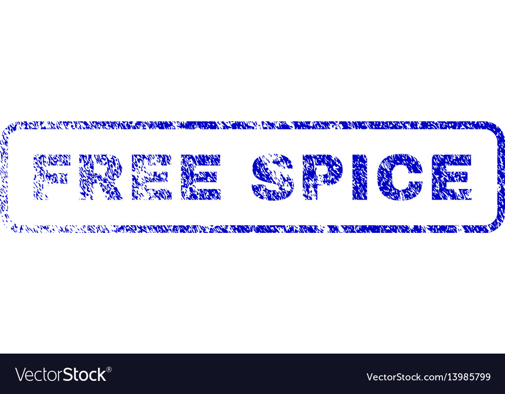 Free spice rubber stamp