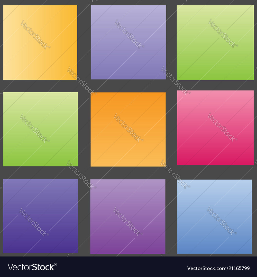 Gradient background set