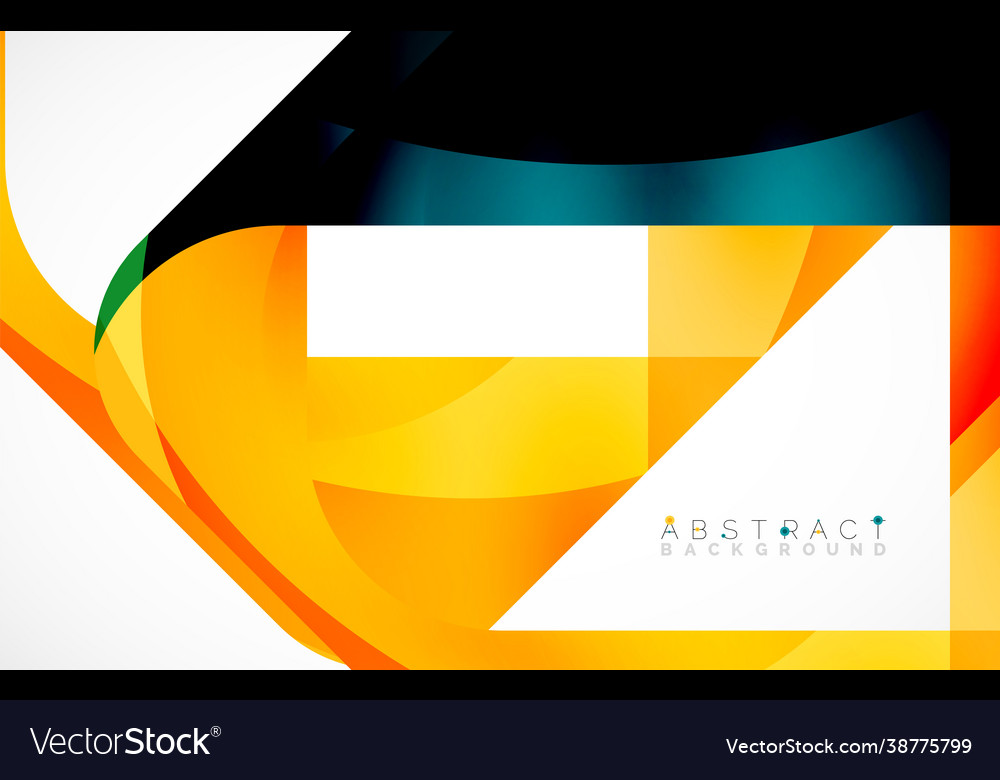 Minimal background abstract square shape vector image Minimal background abstract square shape