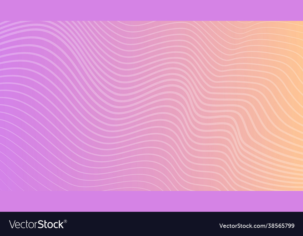 Modern colorful gradient background with wavy vector image Modern colorful gradient background with wavy