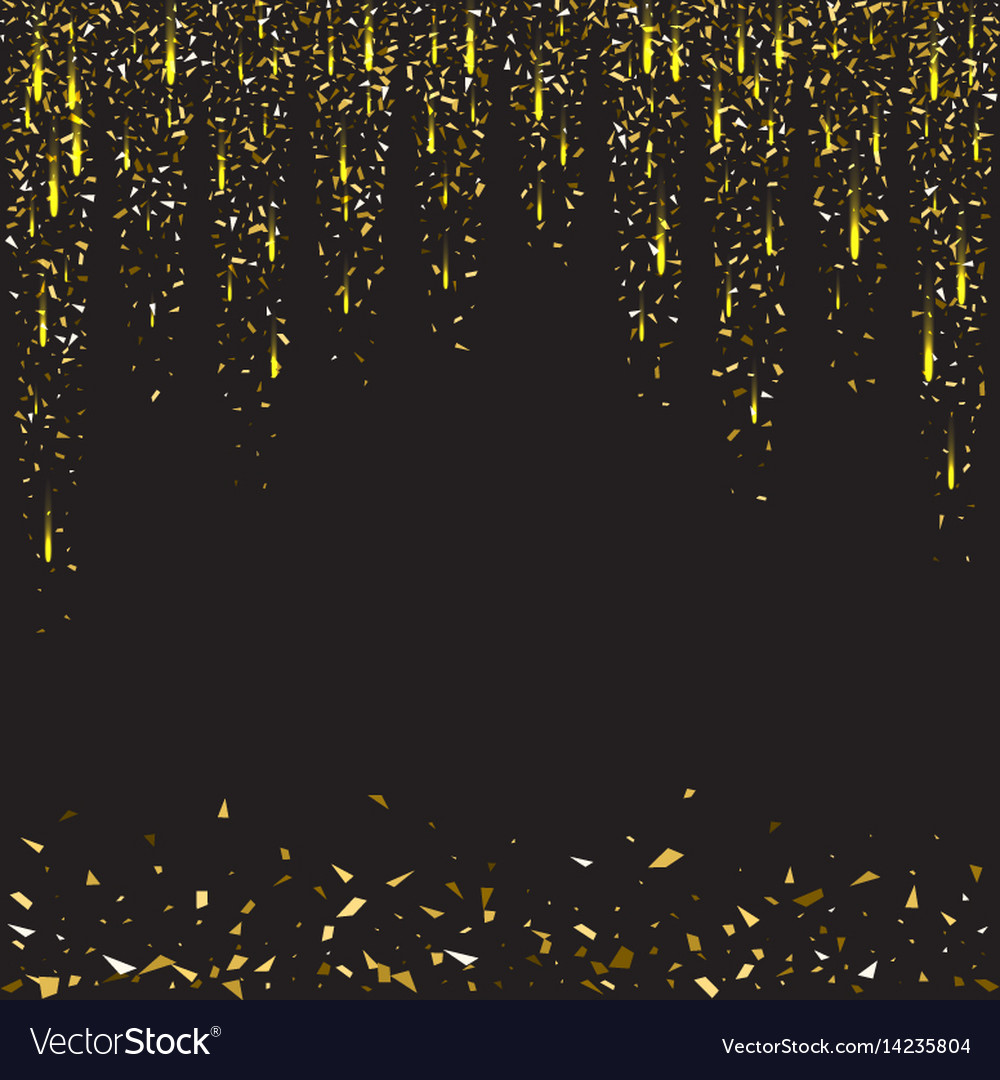 Abstrakte goldglitter splatter hintergrund