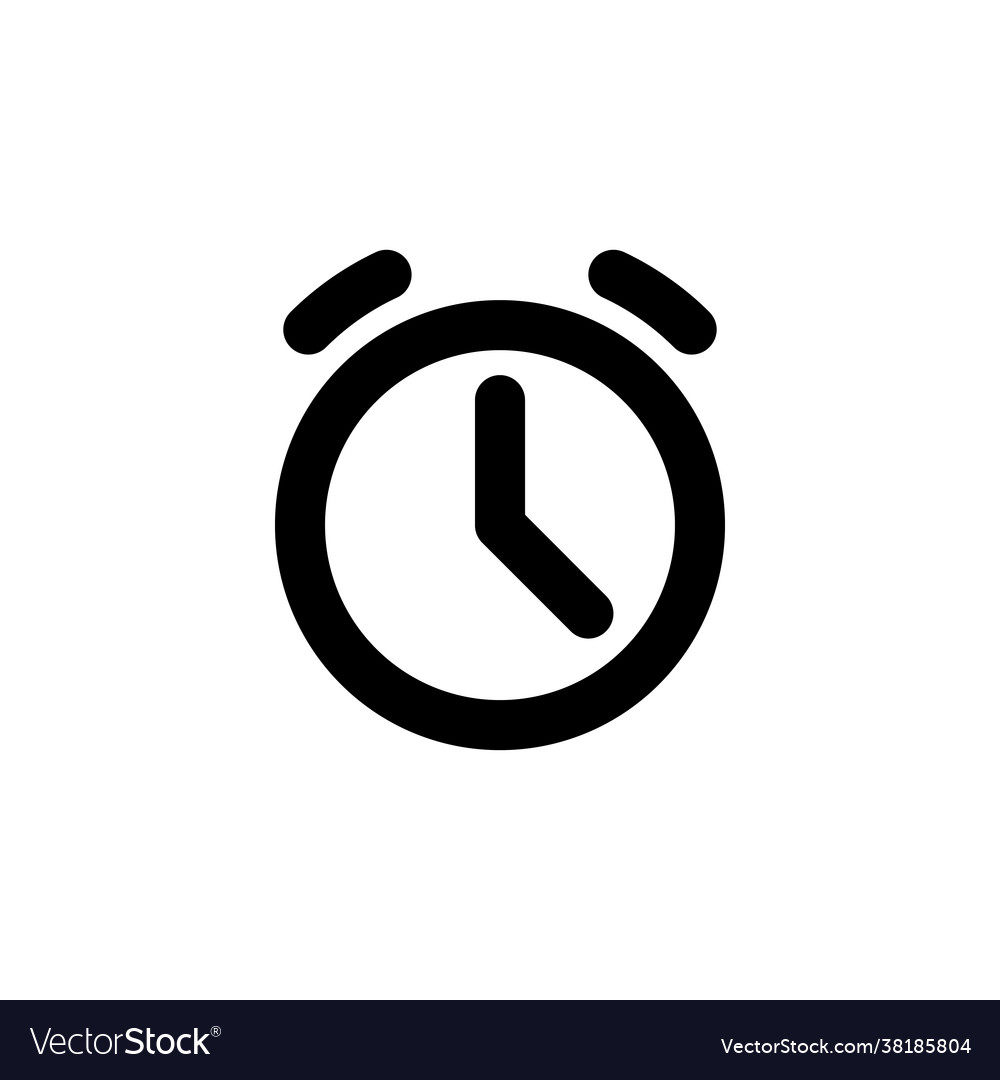 Alarm clock line web or mobile interface