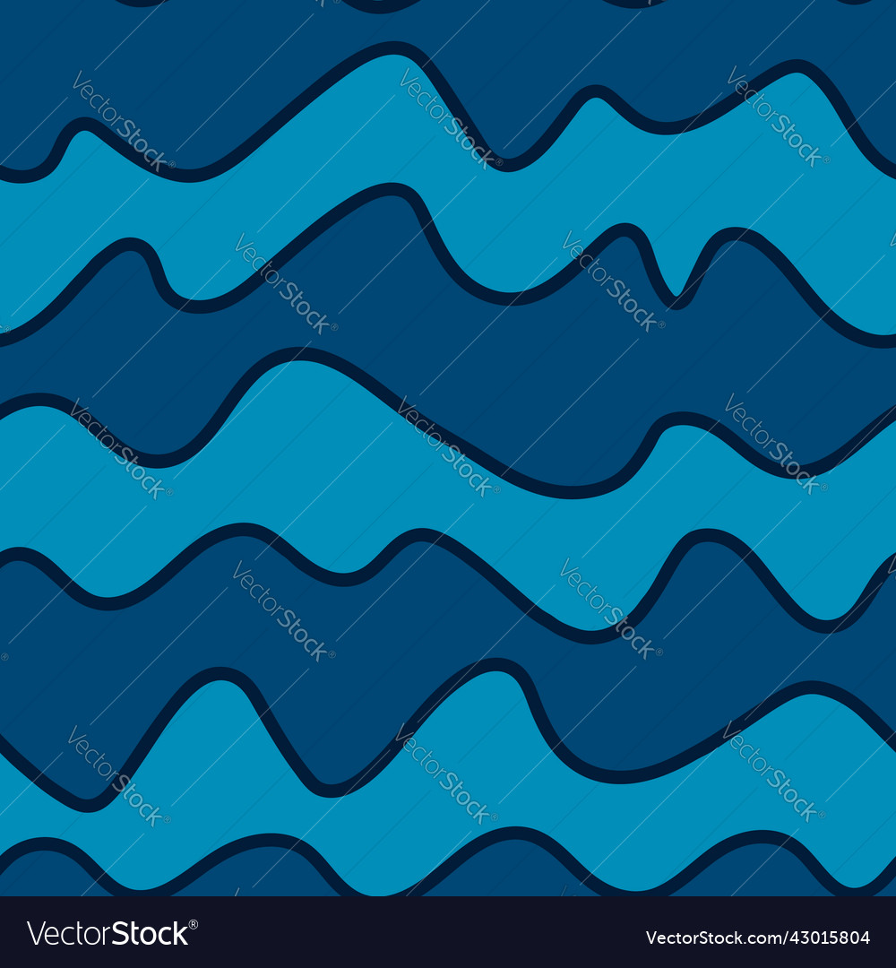 Hand drawn stripes seamless pattern abstract Vector Image