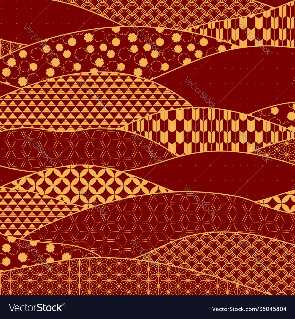 Traditional oriental patterns abstract background