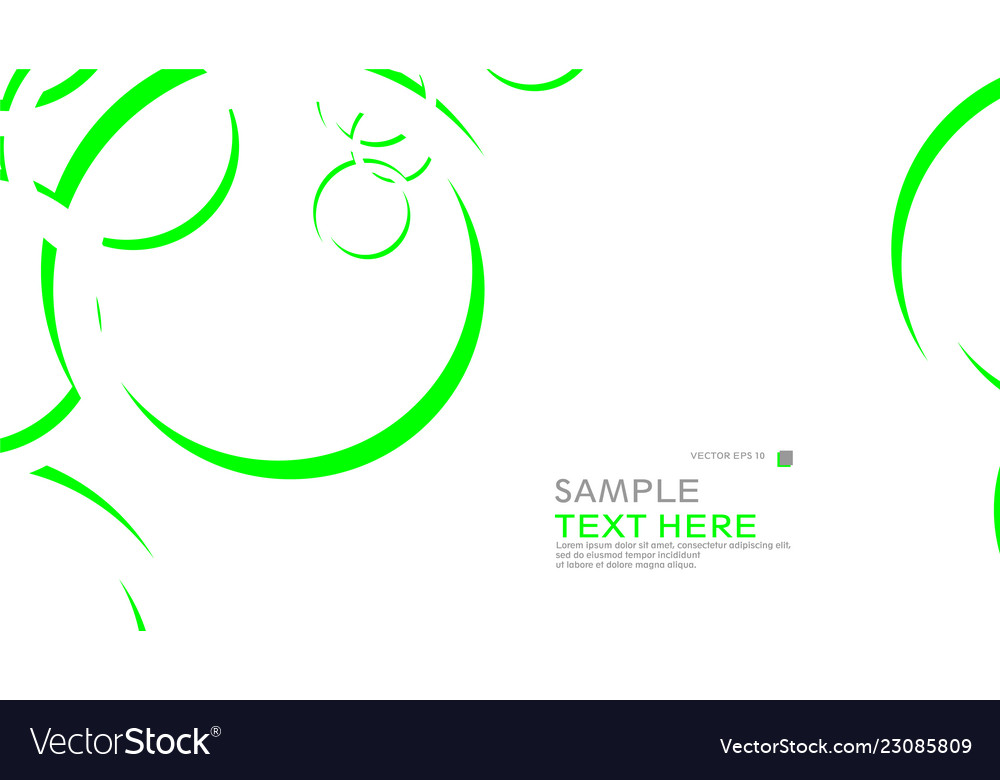 Abstract background with circles