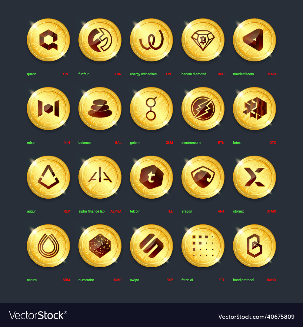 Crypto currency digital payment system blockchain vector image Crypto currency digital payment system blockchain