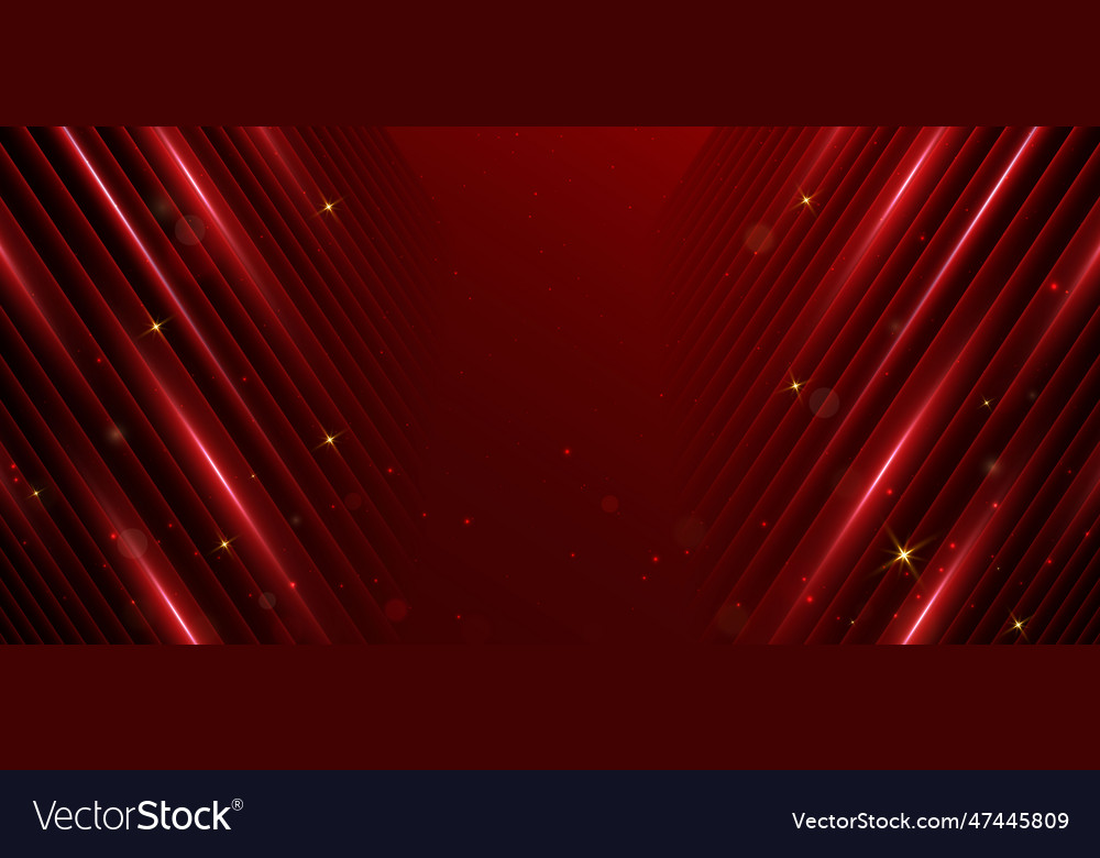 Dynamic Red Neon Abstract Background