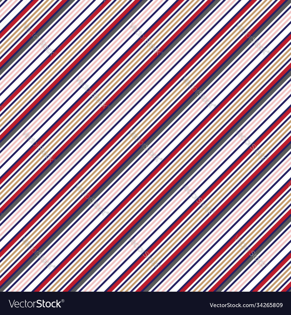 Red and blue stripe seamless pattern background vector image Red and blue stripe seamless pattern background