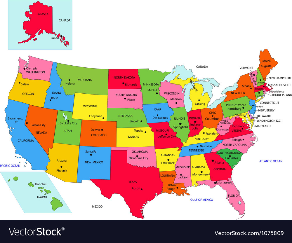 The Names Of The 50 States 6224