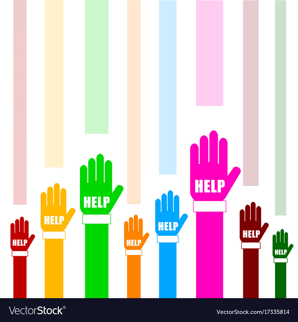 Hands help set in color