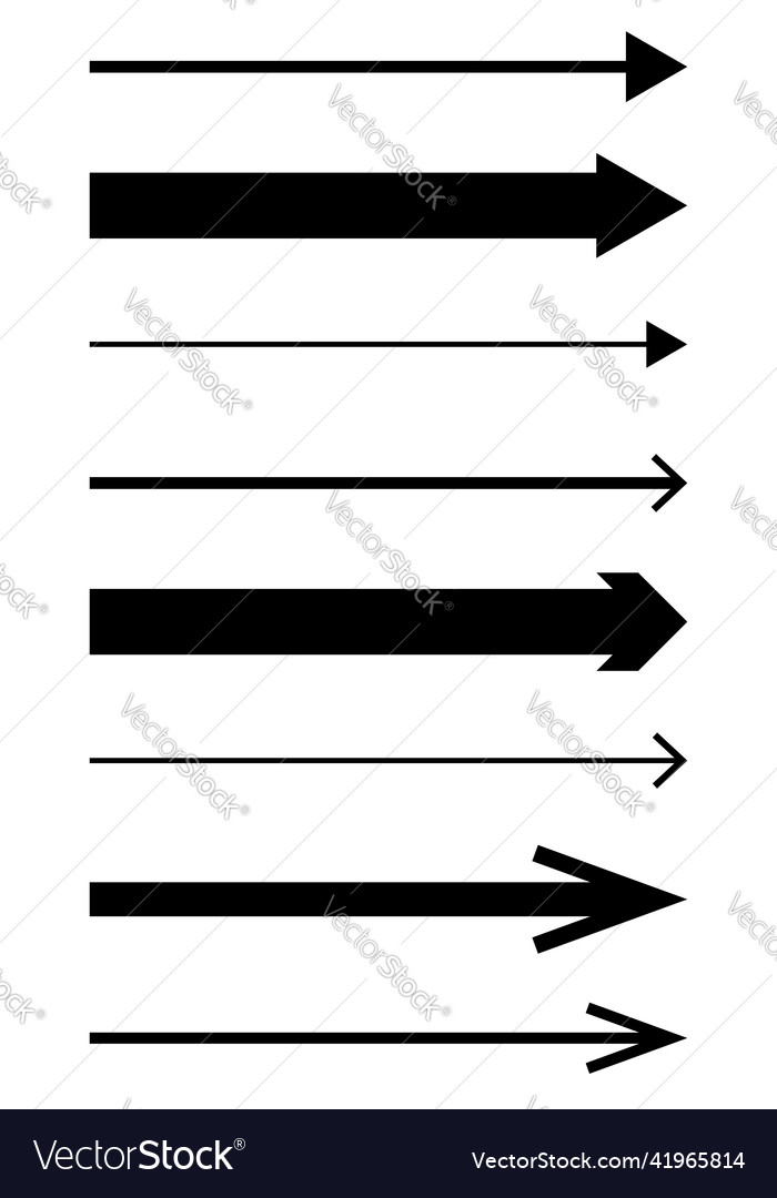 Right arrow cursor pointer element shape graphic