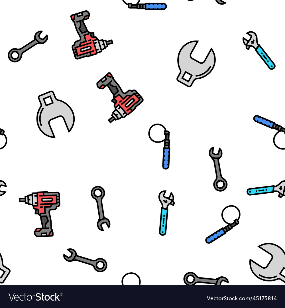 Schraubenschlüssel Reparatur Werkzeug Spanner Muster