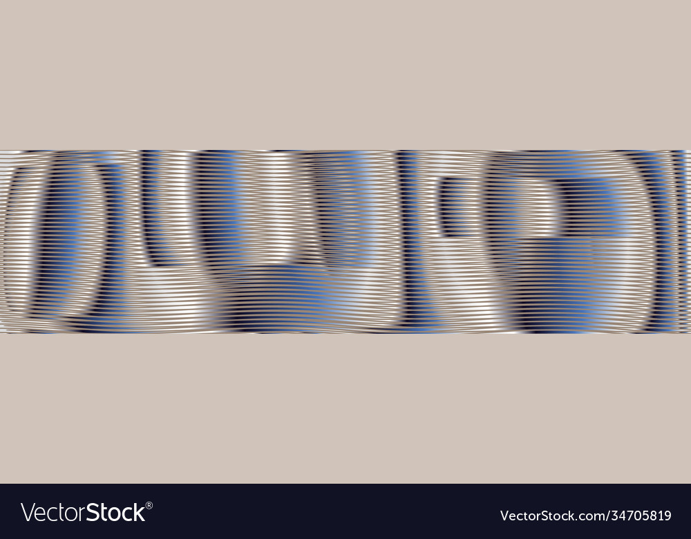 Abstract monochrome wavy texture with smooth lines vector image Abstract monochrome wavy texture with smooth lines