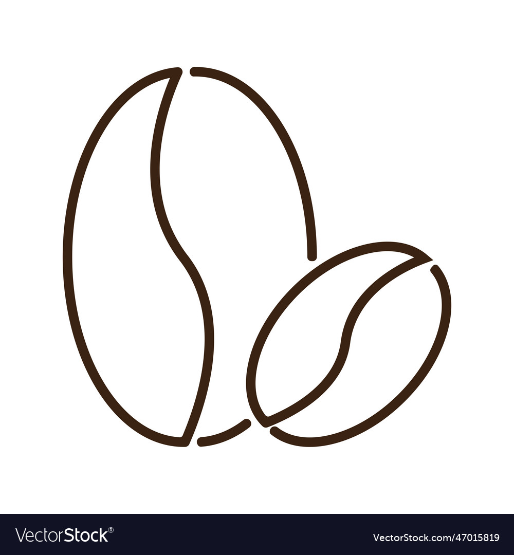 Coffee bean icon