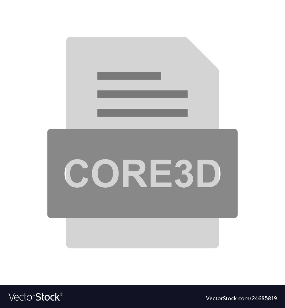 Core3d file document icon