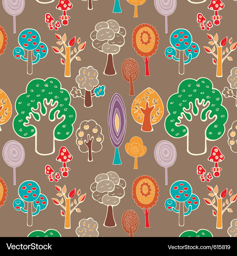 Cutesy scrapbook pattern Royalty Free Vector Image
