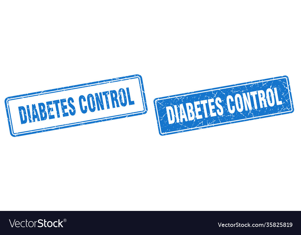 Diabetes Steuerstempel Set