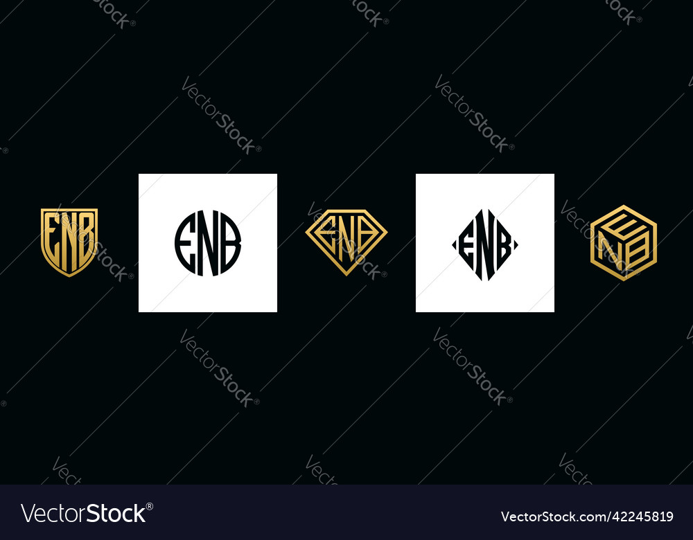 ENB Initial Logo Shield Collection