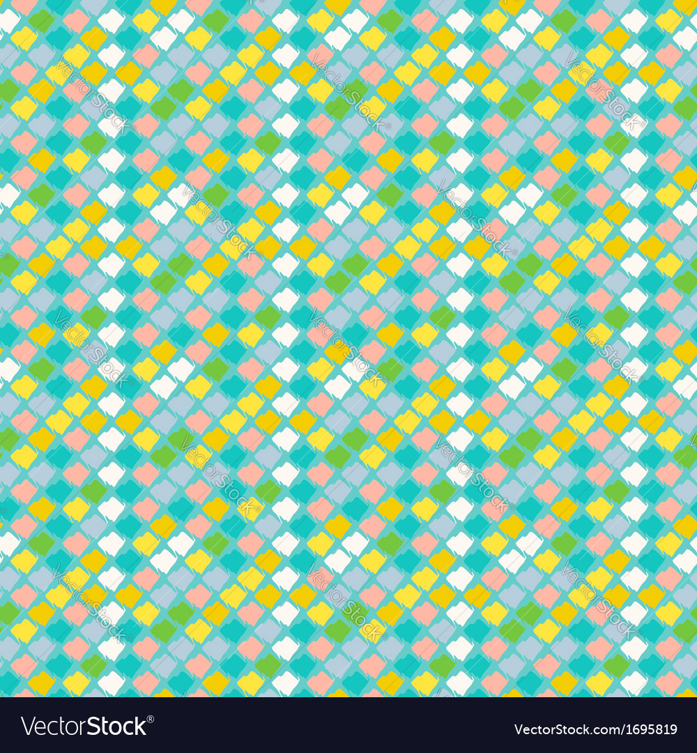 Geometric pattern in spring colors