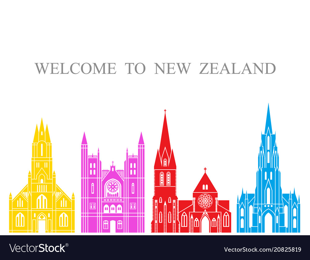 New Zealand Royalty Free Vector Image - VectorStock