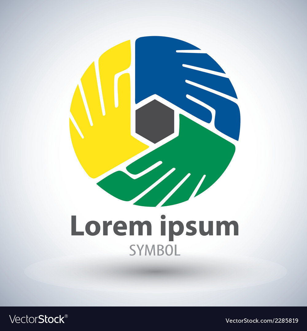 Unity symbol icon Royalty Free Vector Image - VectorStock