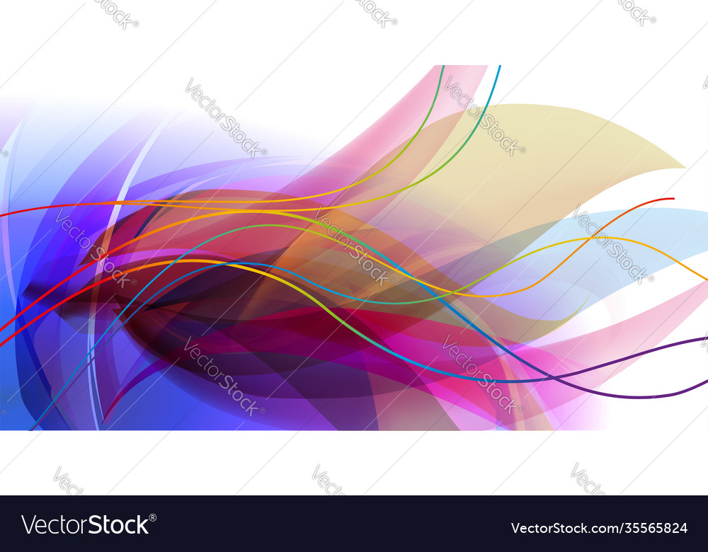 Colorful background with multicolored dynamic Vector Image Colorful background with multicolored dynamic