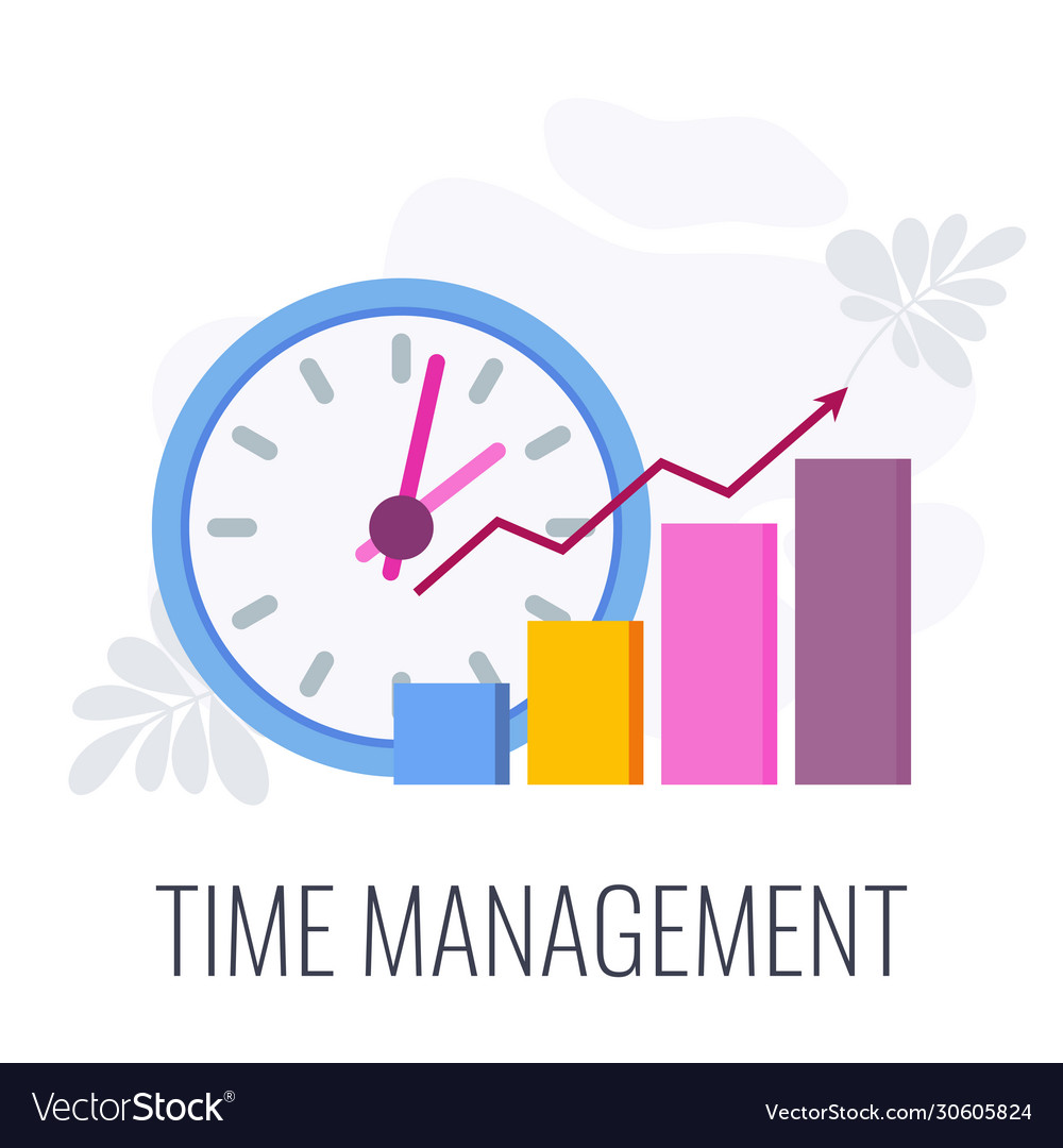 Planning and time management infographics